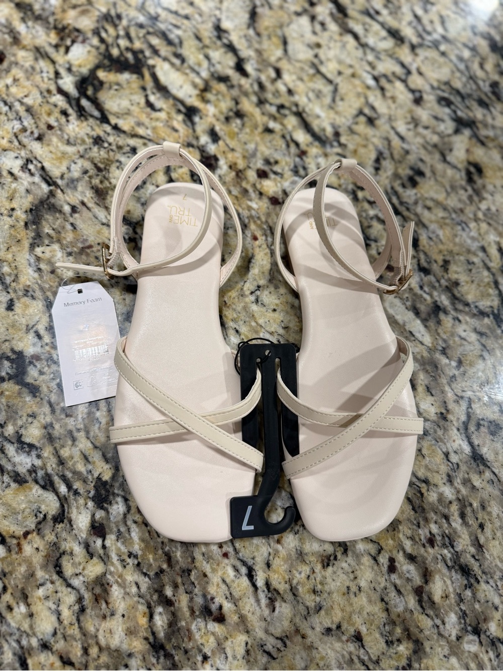 Timberland Women's Light Beige Strappy Ankle Sandals